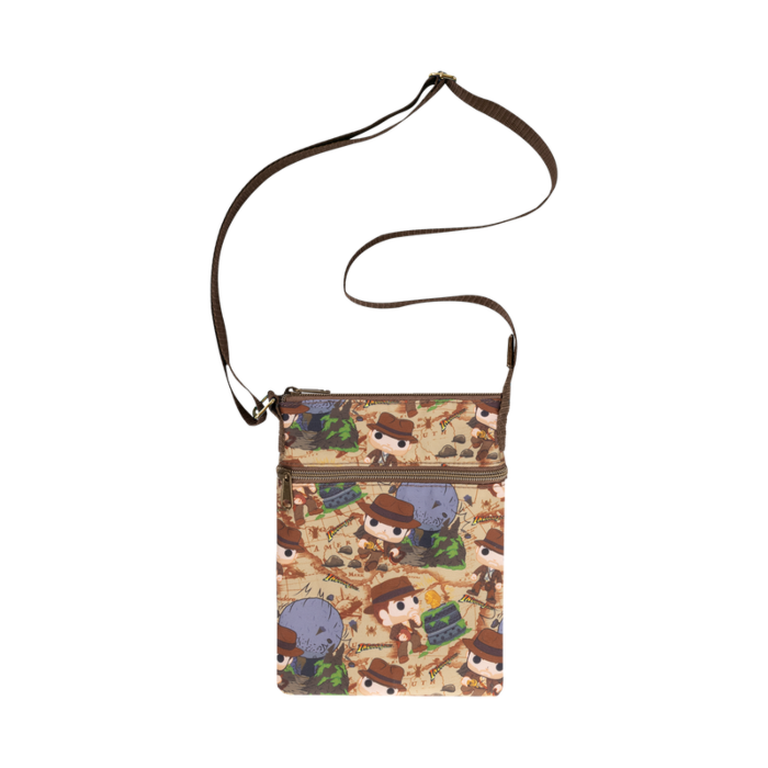 ​​​​​​​​​​​​​​​​​Indiana Jones Raiders of the Lost Ark Loungefly Crossbody Passport Bag