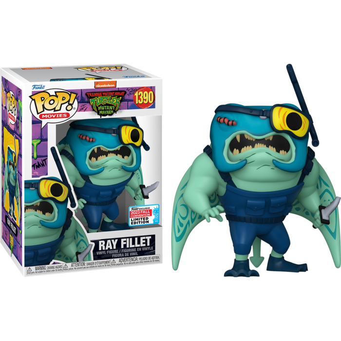 ​​​​​​​​​Teenage Mutant Ninja Turtles - Ray Fillet NYCC 2023 Fall Convention Funko Pop! Vinyl Figure #1390