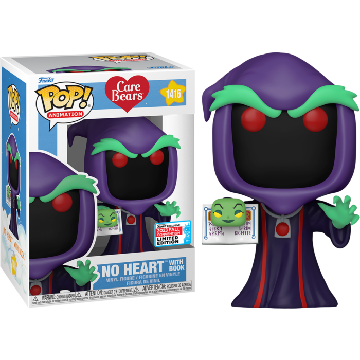 ​​​​​​​​​Care Bears - No Heart with Book NYCC 2023 Fall Convention Funko Pop! Vinyl Figure #1416
