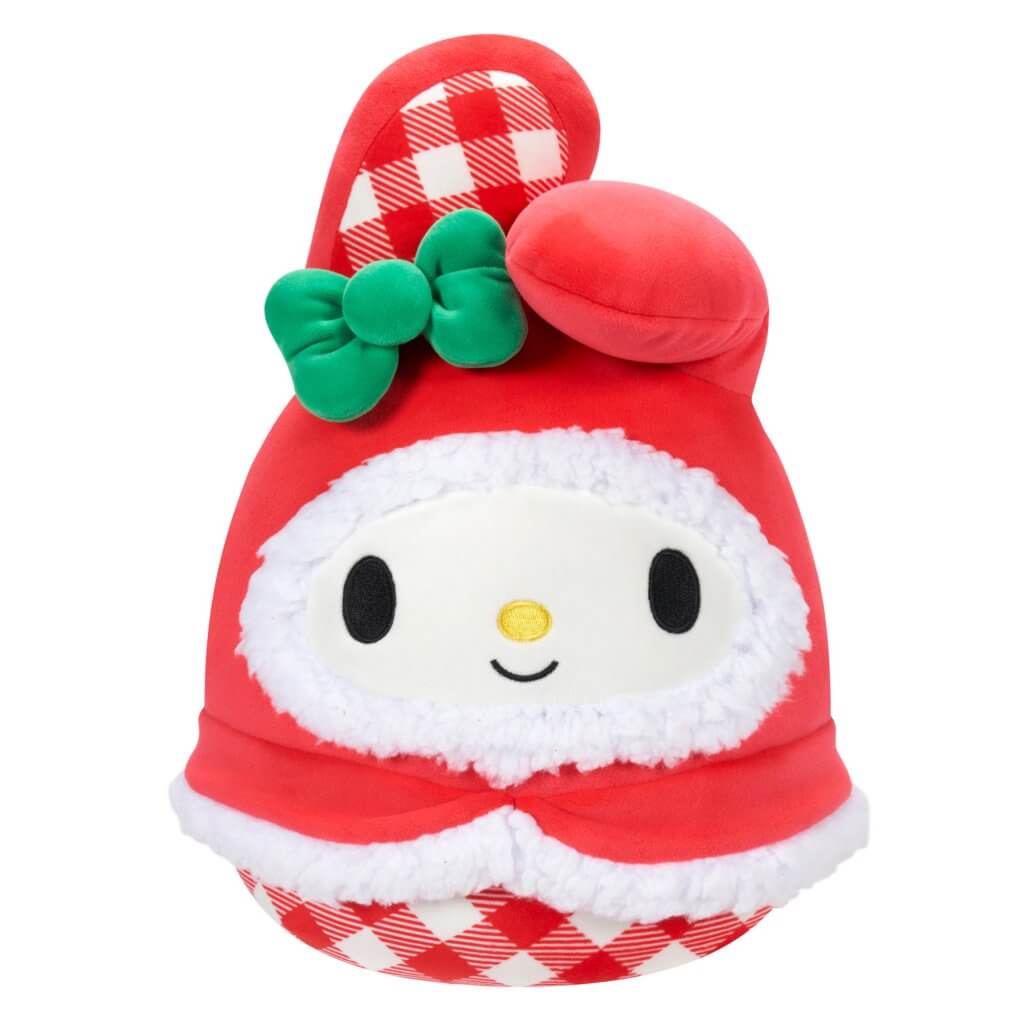 ​​​Sanrio My Melody Hello Kitty Squishmallows 10" Christmas 2023