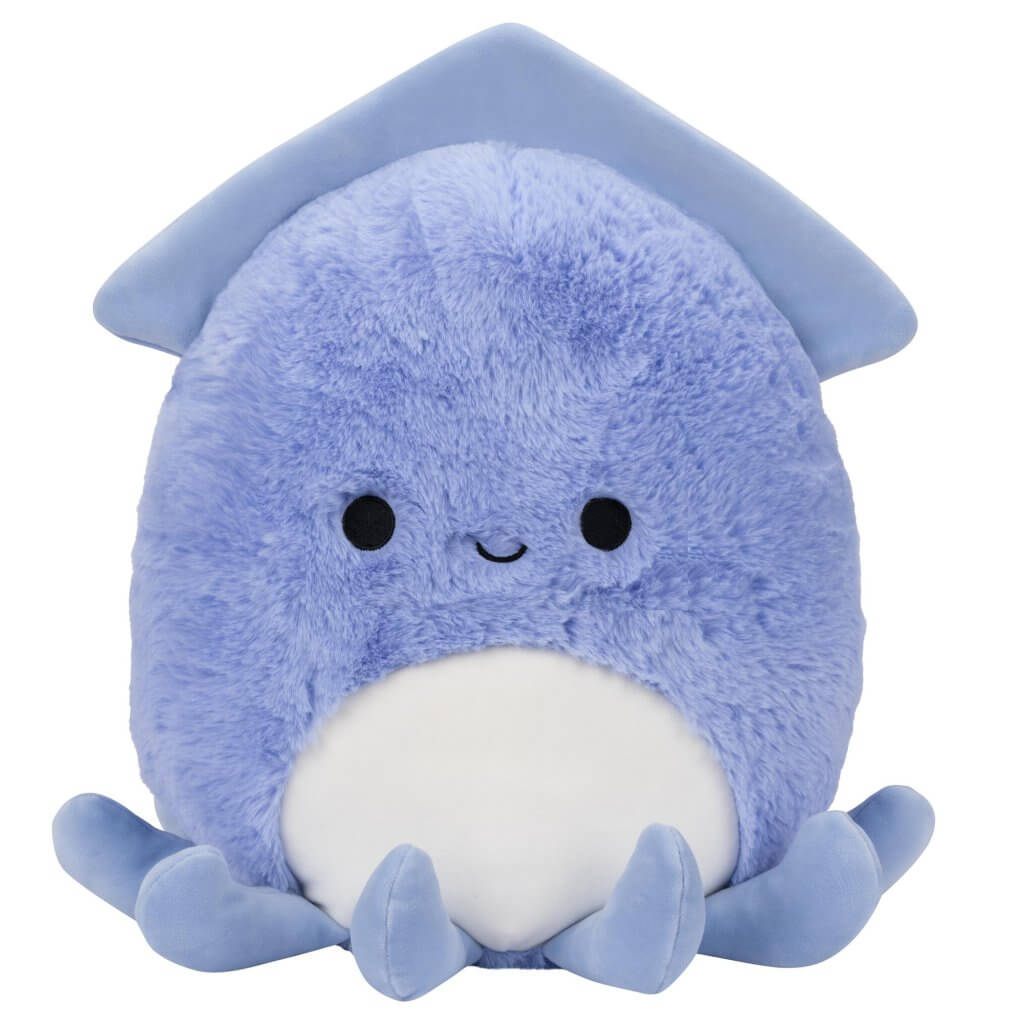 ​​Stacy the Squid 12" Squishmallows Fuzzamallows Wave 16 Assortment A