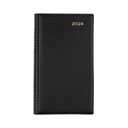 [61PA.V99-24] Collins Belmont 2024 Diary Octavo Day To Page Black