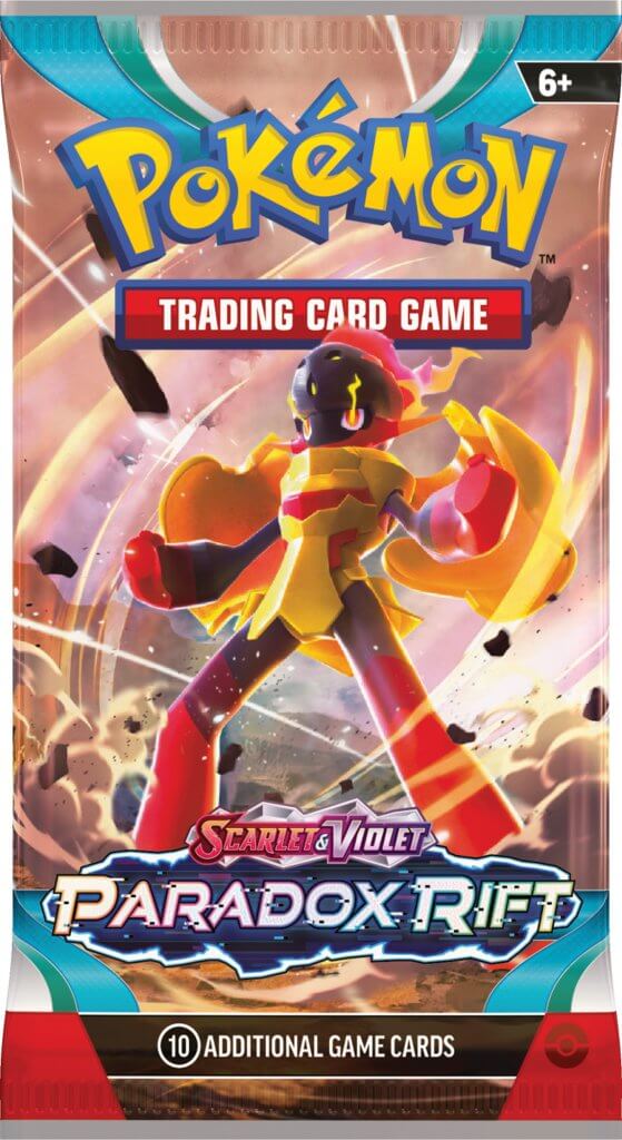 ​Pokémon Cards TCG Scarlet and Violet 4 Paradox Rift Booster Pack