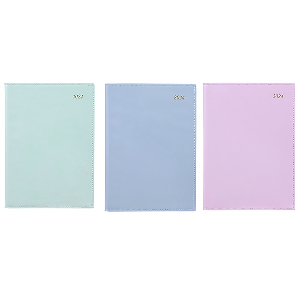 Cumberland Soho 2024 Diary A5 Day To Page Assorted Colours