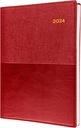 ​​​Collins Vanessa 2024 Diary A5 Day To Page Red