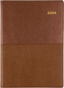 [165.V90-24] ​​Collins Vanessa 2024 Diary A6 Day To Page Tan