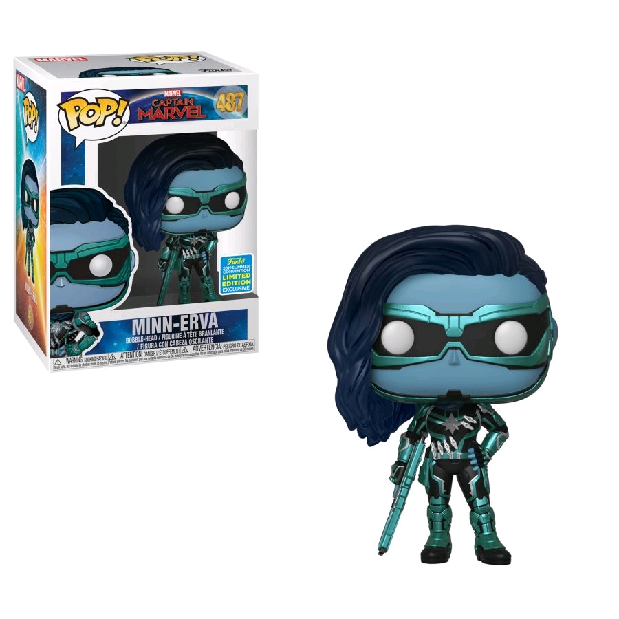 Captain Marvel - Minn-Erva Funko Pop! Vinyl (SDCC19)