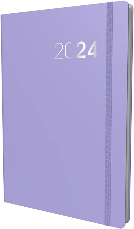 ​Collins Legacy 2024 Diary A5 Week To View Purple