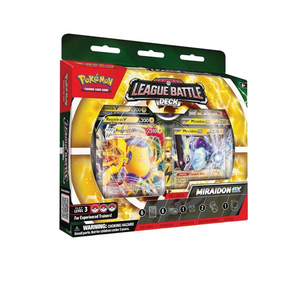 Pokémon TCG: Miraidon ex League Battle Deck
