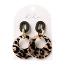 KiKi Leopard Earrings - Splosh