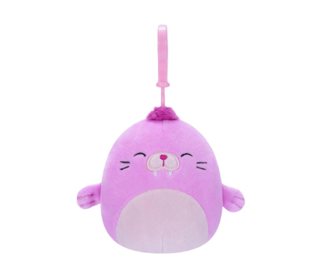 ​Pepper the Walrus 3.5" Clip-On Squishmallows Wave 17