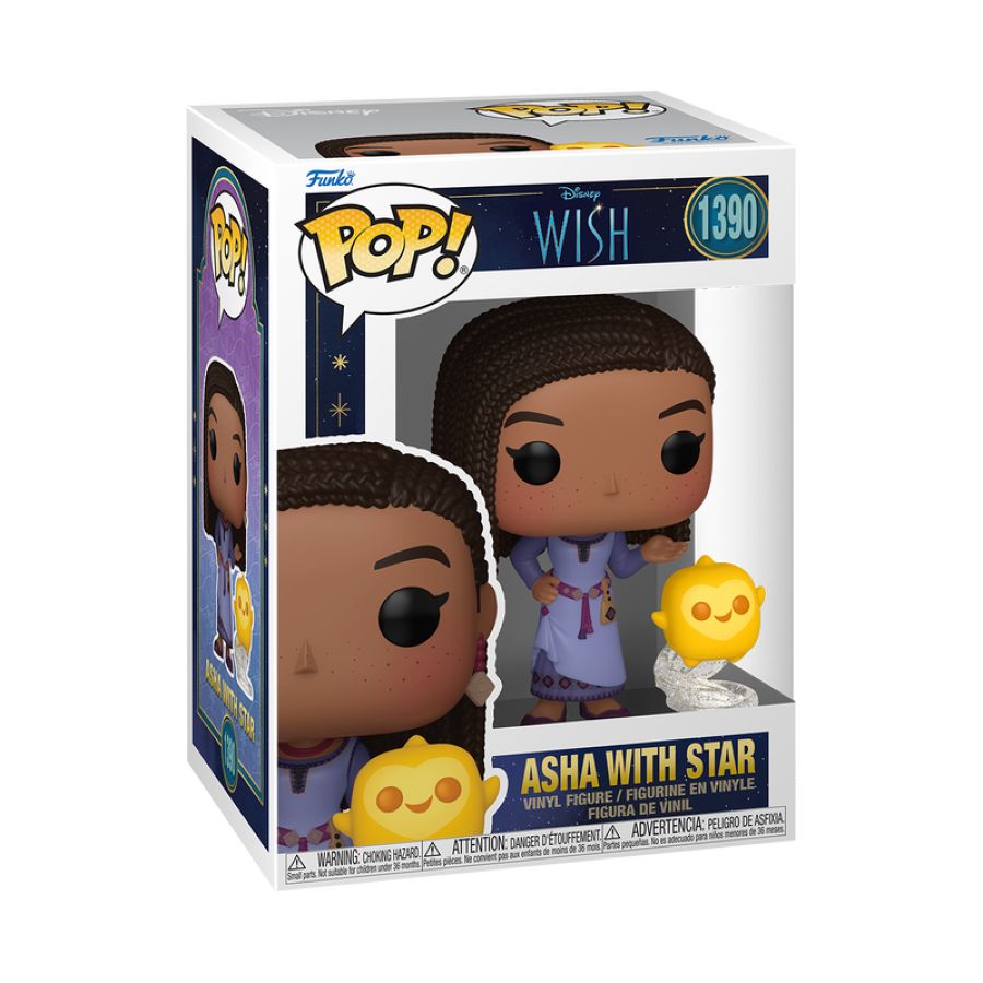 Wish (2023) - Asha with Star Funko Pop! Vinyl Figure #1390