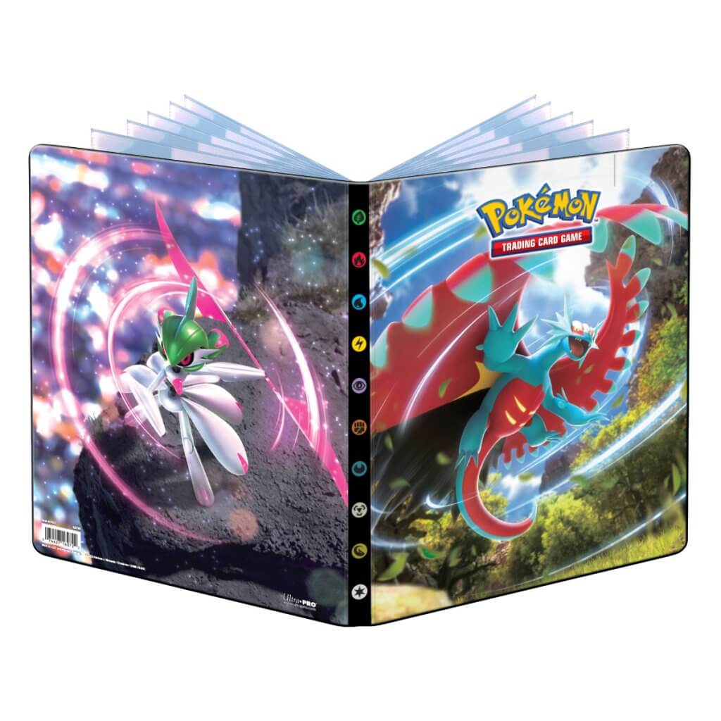 Pokemon Trading Card Game TCG 9 Pocket Portfolio Scarlet and Violet 4 Paradox Rift