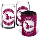 [NRL4001AE] NRL Manly-Warringah Sea Eagles 2 Glasses & Can Cooler Gift Pack