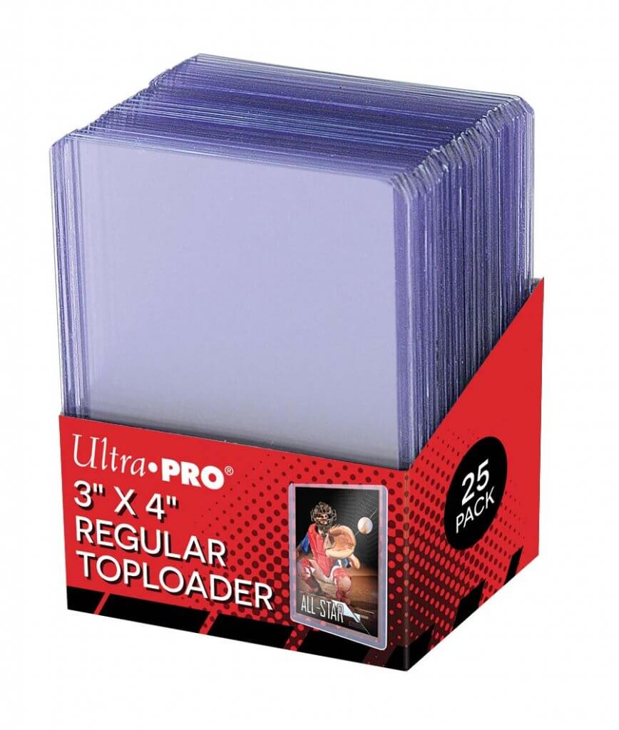 Ultra Pro - Regular Clear (35pt) Top Loader 3"x4" 25pk