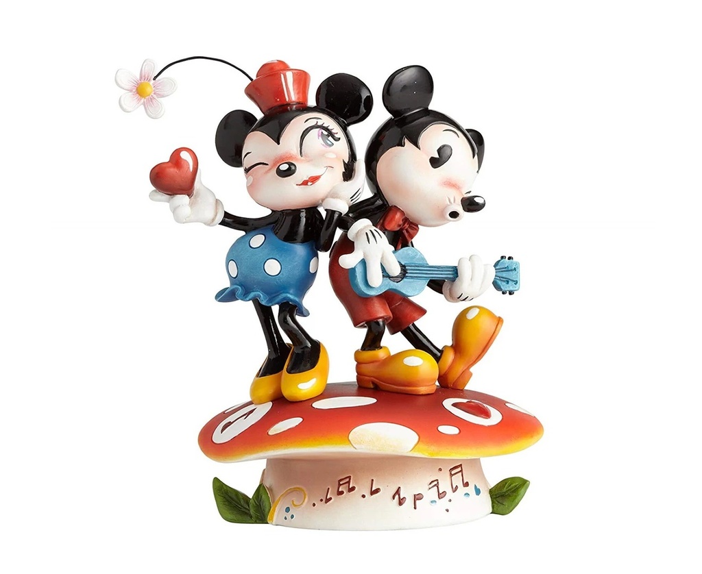 The World of Miss Mindy: Mickey & Minnie Mouse on Mushroom