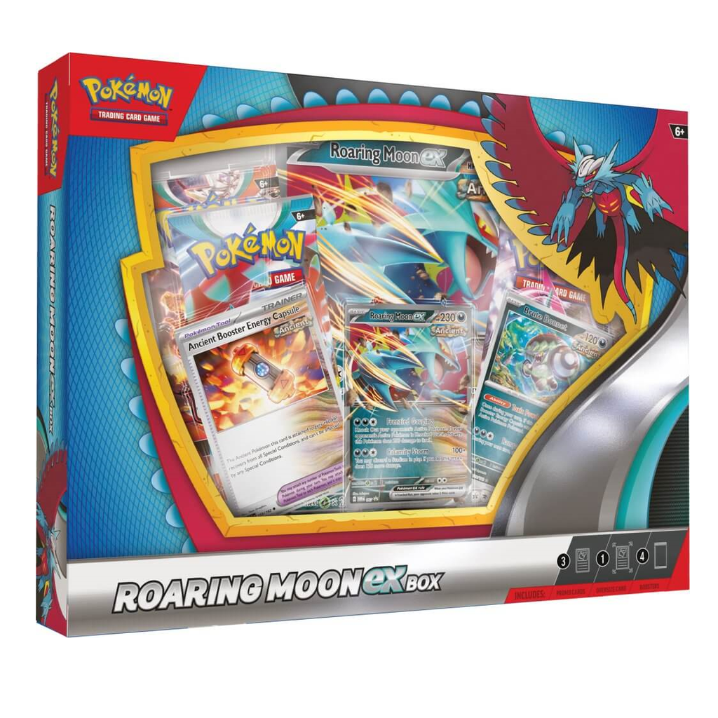 Pokémon TCG: Roaring Moon/ Iron Valiant ex Box