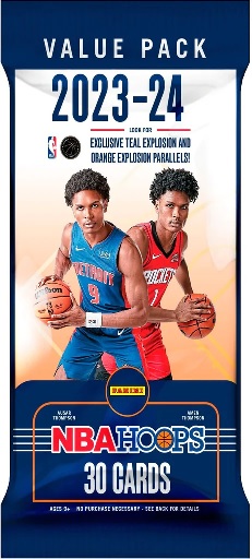 Panini Hoops 2023-2024 NBA Basketball Trading Cards Fat Pack