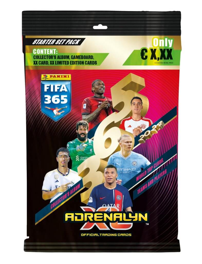 Panini FIFA 365 Adrenalyn XL 2024 Soccer Trading Cards Starter Pack
