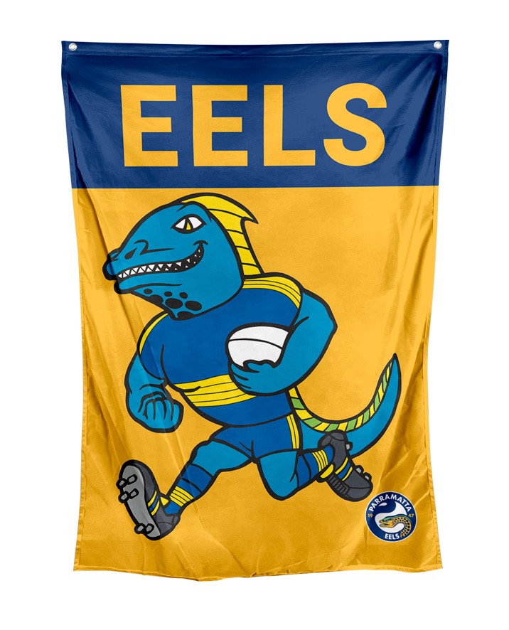 NRL Parramatta Eels Mascot Wall Flag
