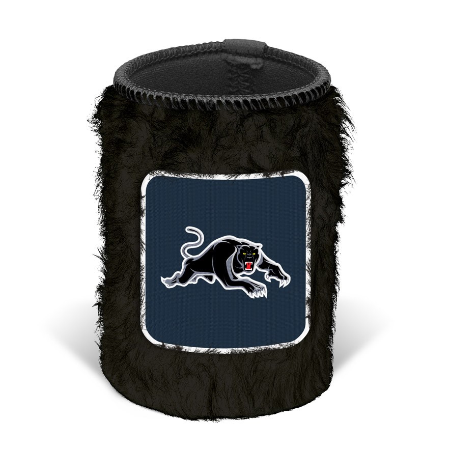 NRL Penrith Panthers Fluffy Can Cooler