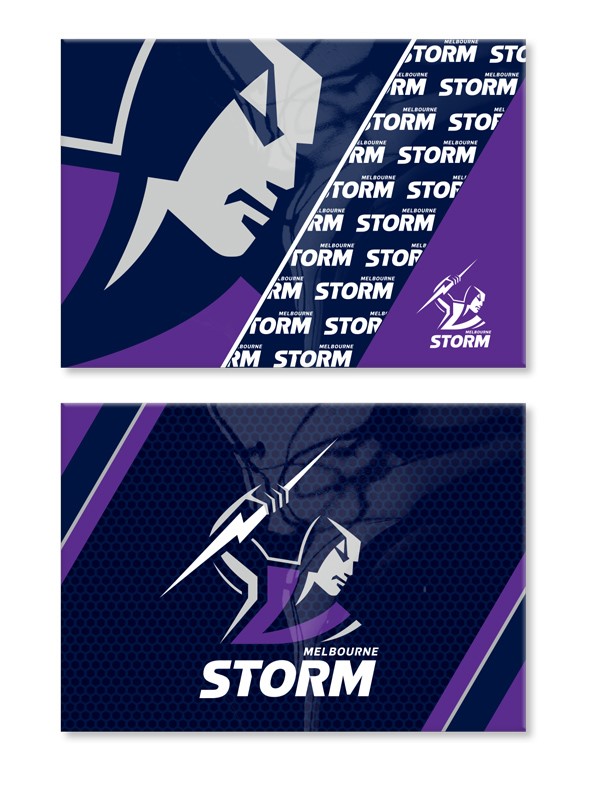 NRL Melbourne Storm Magnet Set