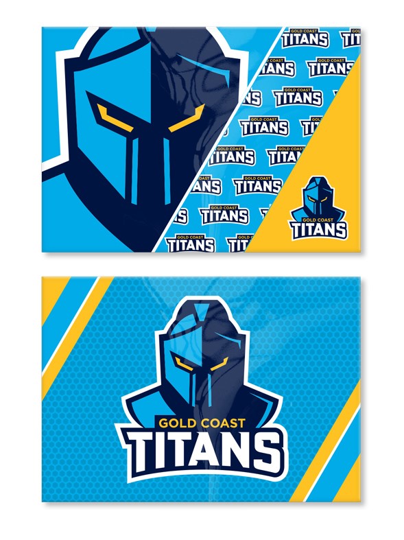 NRL Gold Coast Titans Magnet Set