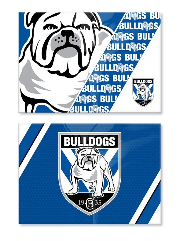 NRL Canterbury-Bankstown Bulldogs Magnet Set