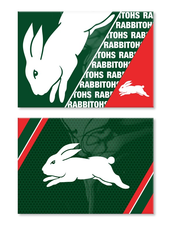 NRL South Sydney Rabbitohs Magnet Set