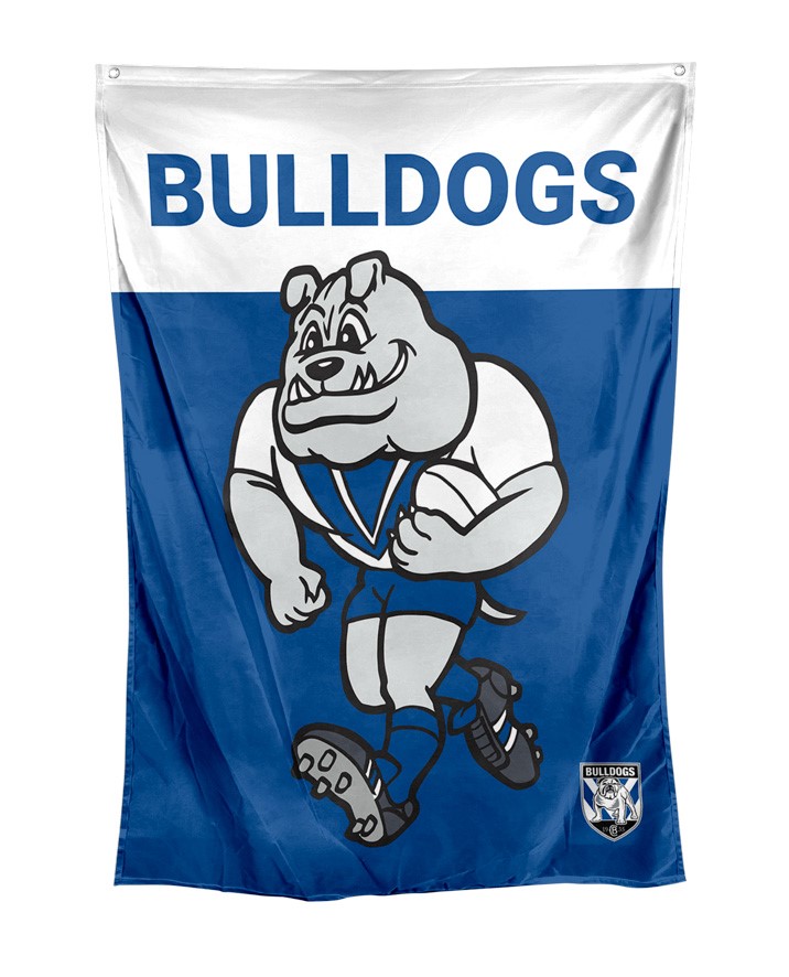 NRL Canterbury-Bankstown Bulldogs Mascot Wall Flag