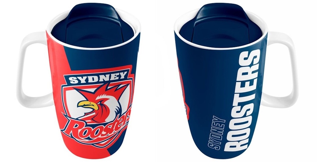 NRL Sydney Roosters Travel Mug w/ Handle