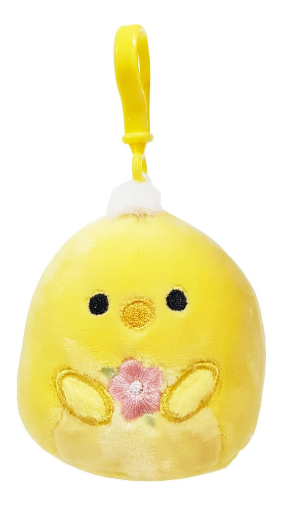 Triston the Chick 3.5 Inch Squishmallows Clip Ons
