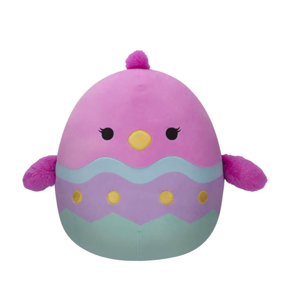 Easter 12 Inch Squishmallows Empressa the Pink Chick in Easter Egg