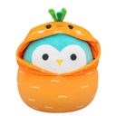 Easter 12 Inch Squishmallows Winston the Owl in Carrot Costume