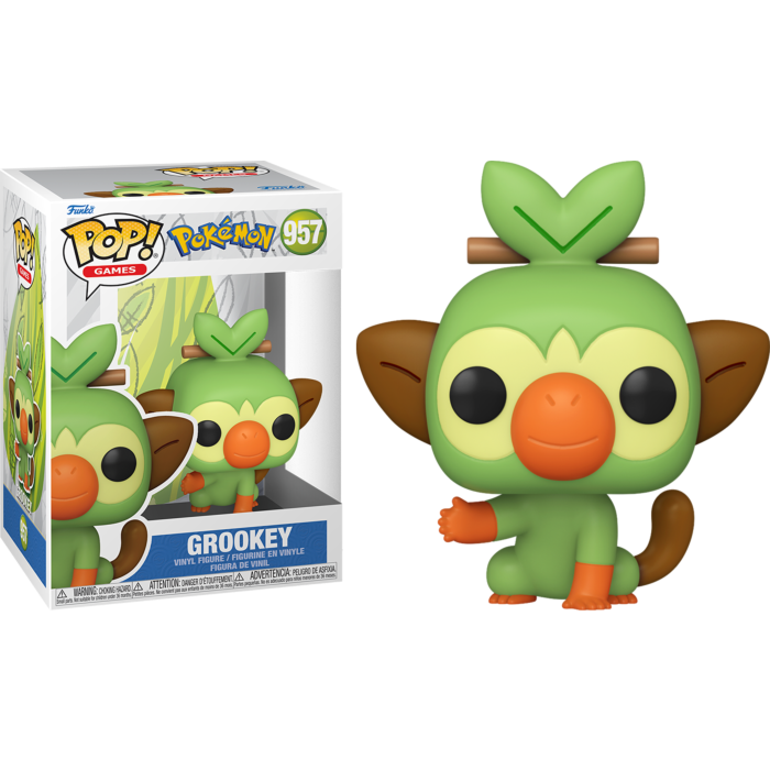 Pokémon - Grookey Funko Pop! Vinyl Figure #957