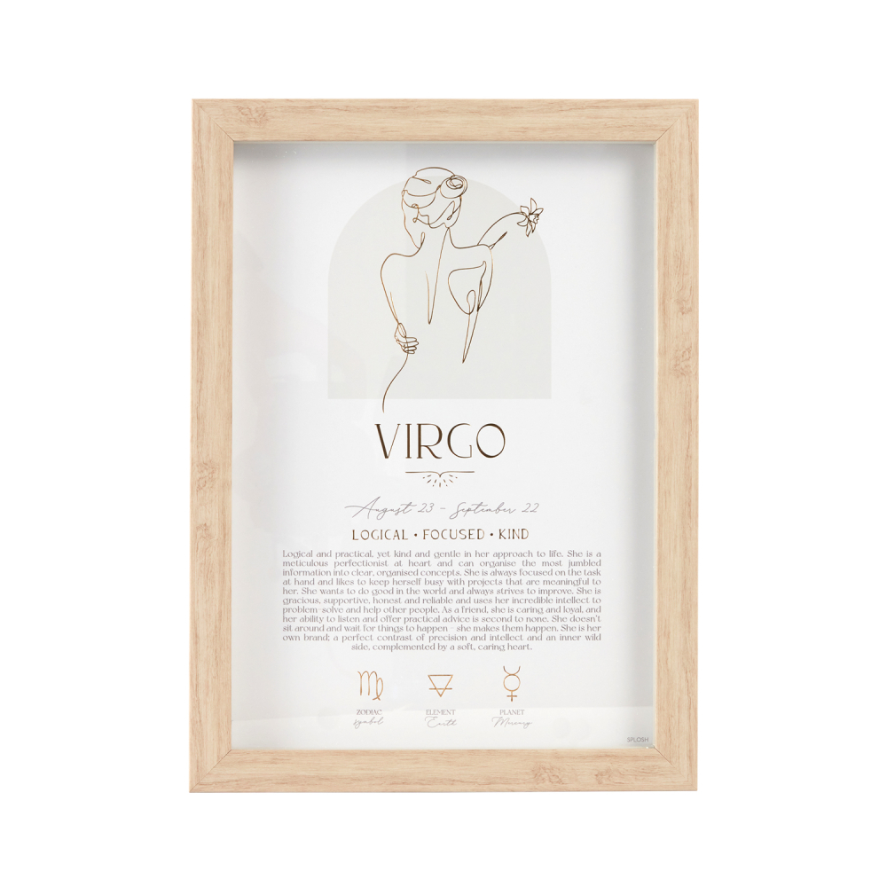 Mystique Framed Print Virgo