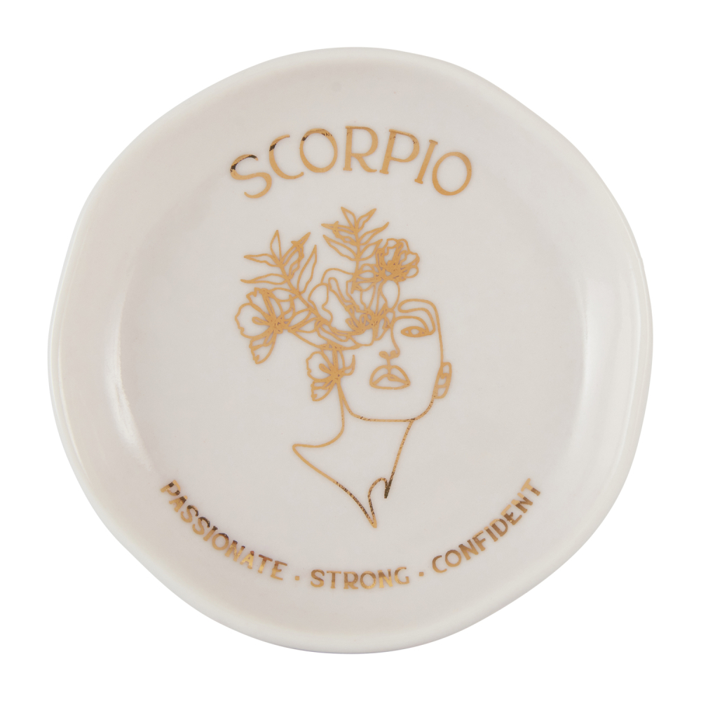 Mystique Trinket Dish Scorpio