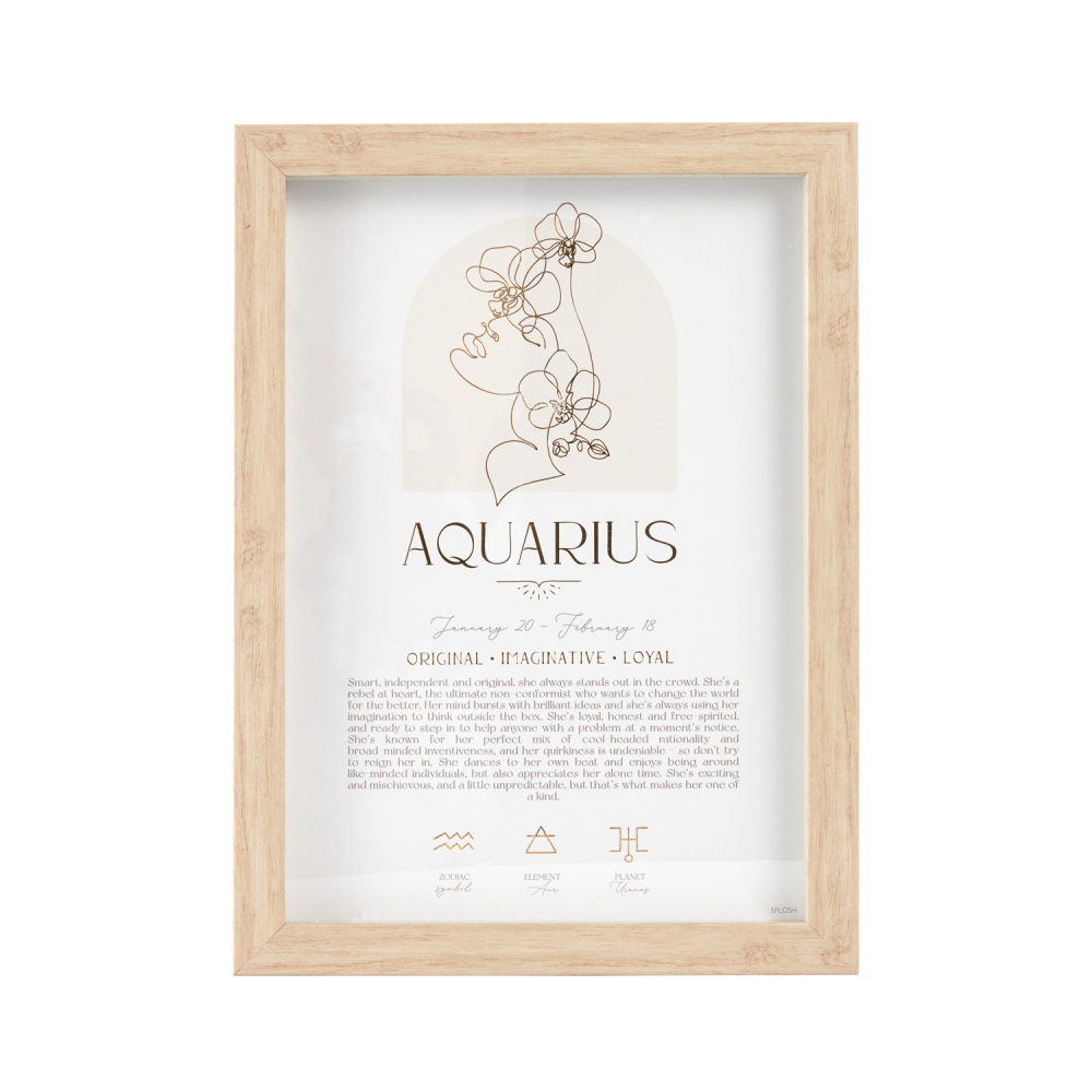 Mystique Framed Print Aquarius