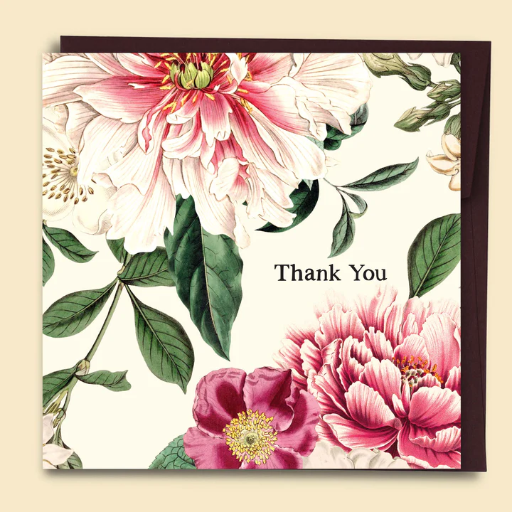 Thank You Floral Garden Card - Papernest Designs