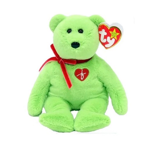 Signature Bear II Green Ty Beanie Babies