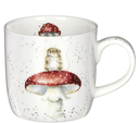 Royal Worcester Wrendale Designs - Mouse & Mushroom Mug