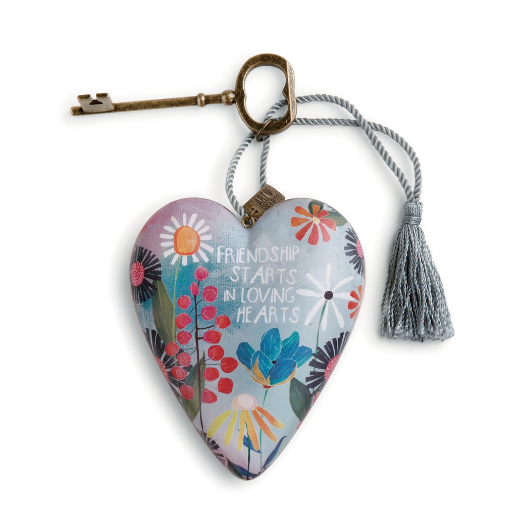 Demdaco Art Hearts - Friendship Loving Hearts