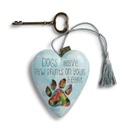 Demdaco Art Hearts - Paw Prints