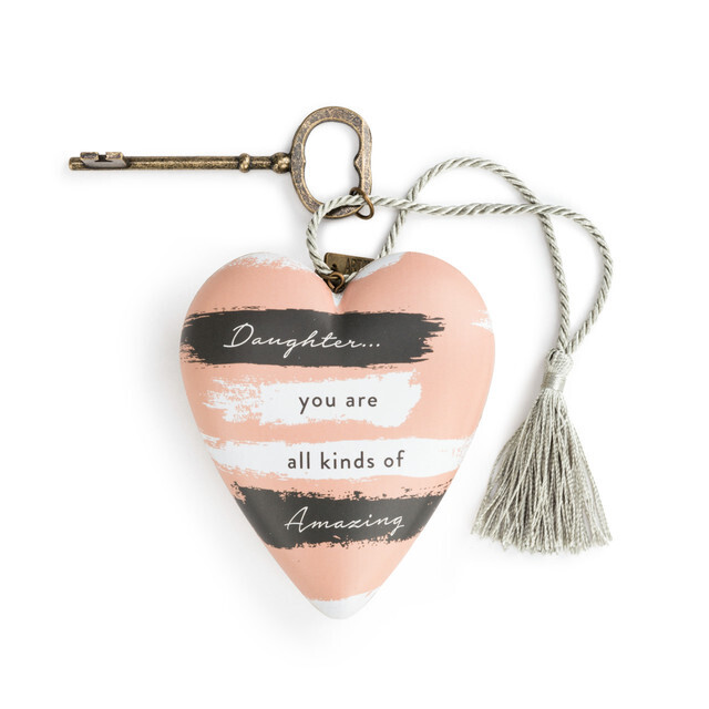 Demdaco Art Heart - Amazing Daughter