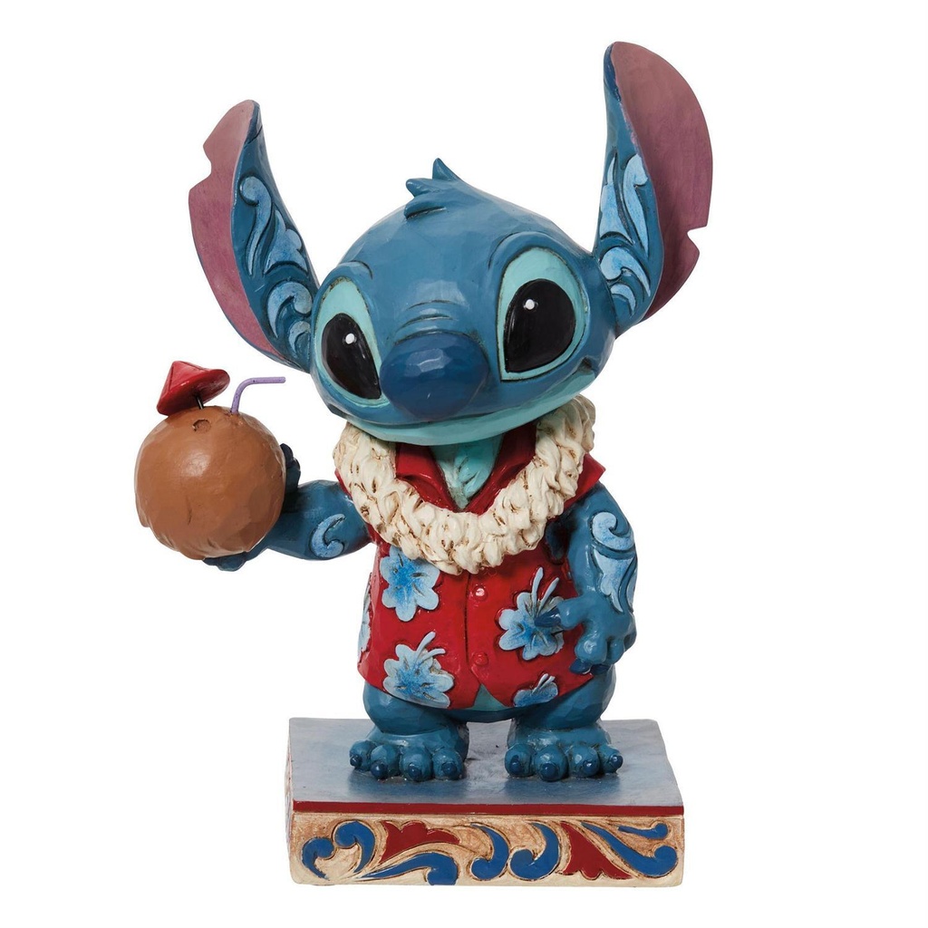 Disney Traditions Lilo & Stitch: Stitch Hawaiian Shirt & Lei Figurine 12.5cm "Tropical Delight"