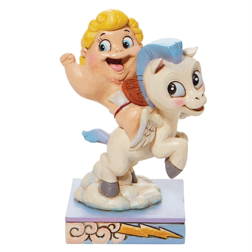 "Friends Take Flight" Hercules and Pegasus 25th Anniversary Figurine - Disney Traditions by Jim Shore