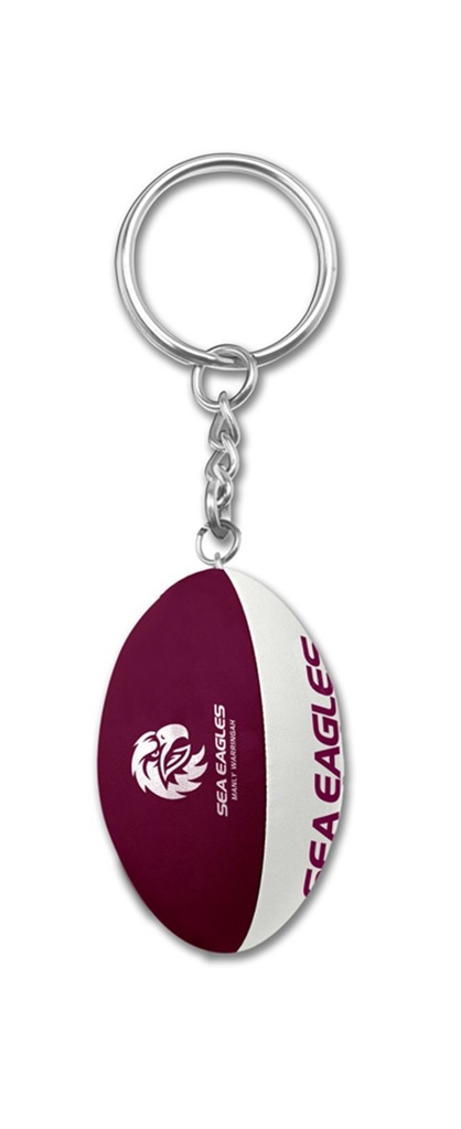 NRL Manly Warringah Sea Eagles Ball Keyring