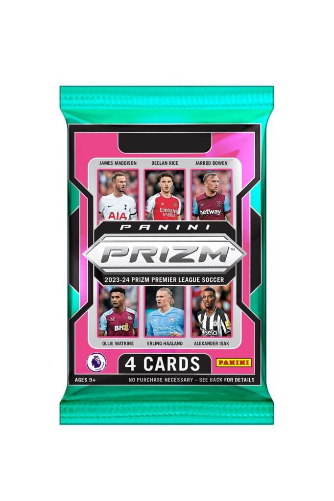 Panini Prizm 2023-24 Premier League Soccer Trading Card Retail Pack