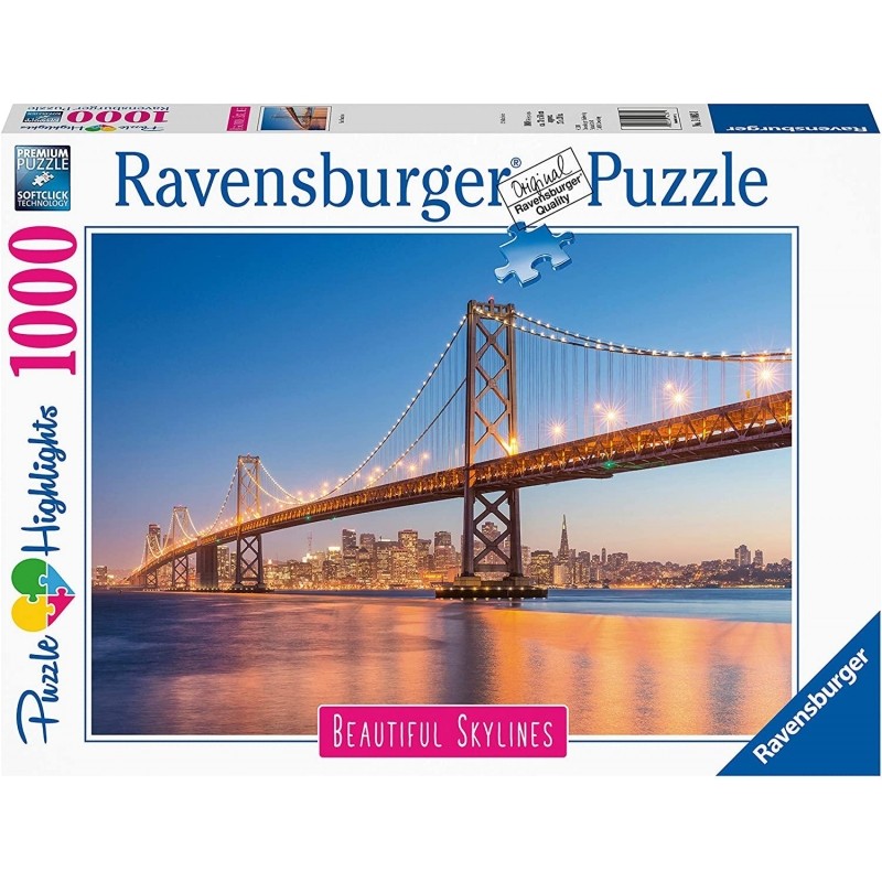 San Francisco 1000pc Puzzle - Ravensburger