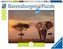 Elephant of the Massai Mara 1000pc Puzzle - Ravensburger
